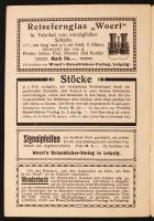 cca 1900 Woerl útikönyvek reklám füzet / Woerl tourist guides advertising booklet 12p