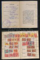 10 db vegyes érdekes igazolvány, benne 2 vasút is