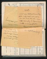 10 db vegyes érdekes igazolvány, benne 2 vasút is