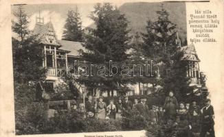 Tusnádfürdő, Ida villa, kiadja Brunner Lajos / villa (r)