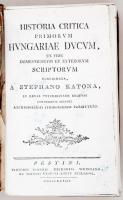 Katona Stephanus: Historia critica primorum Hungariae ducum, ex fide domestricorum et exterorum scri...