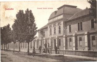 Szabadka, Subotica; Honvéd huszár laktanya / military barracks (ázott / wet damage)
