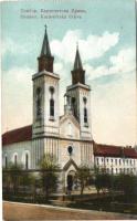 Zombor, Sombor; Karmelita templom / church vissza So. Stpl