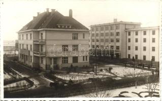 1939 Beregszász, Berehove; Dohány beváltó hivatal / tobacco office - 3 db régi fotó képeslap / 3 old photo postcars