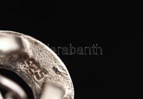 Ezüst nyaklánc medállal, Ag., 10,5gr., jelzett, 60cm /Silver necklace with pendant, Ag. 10,5gr., mar...