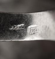 Ezüst gyűrű,  Ag., 5.9gr., jelzett, méret:57 /  Silver ring, Ag, 5,9gr, marked,  size: 57