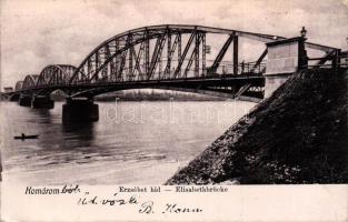 Komárom, Komárno; Erzsébet híd / bridge (EK)