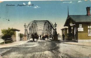 Komárom, Komarno; Nagydunai vashíd / bridge (b)