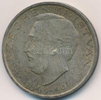 1948. 10Ft Ag "Széchenyi" T:2- patina