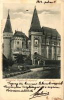 Vajdahunyad, Hunedoara; Hunyady vár, kiadja Weiss & Dreykurs / castle (fa)