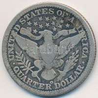 Amerikai Egyesült Államok 1902O 1/4$ Ag "Barber" T:3
USA 1902O Quarter Dollar Ag "Ba...