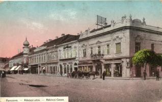 Pancsova, Rákóczi utca / street (EK)