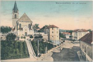 Marosvásárhely, Targu Mures; Evangélikus Református templom, kiadja Porjes S. Sándor / Lutheran church