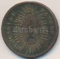 1766. Rézdénár "Mária Terézia" zárt korona T:3 Unger III.: 1278.