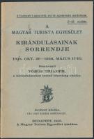 1935 A Magyar Turistaegyesület kirándulásai, pp.:24, 12x8cm