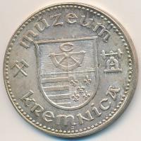 Szlovákia DN "Körmöcbányai Múzeum" ezüstözött fém múzeumi zseton (27mm) T:2
Slovakia ND &...
