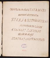 cca 1800-1860 Magyarországi és erdélyi bujdosó fejedelem késmárki Thököly Imre secretariusának Komár...