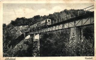 Lillafüred, viadukt, vonat (fa)