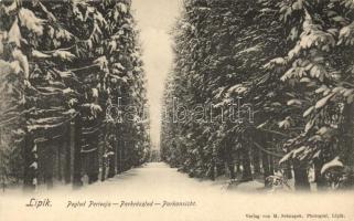 Lipik - 5 db régi képeslap / 5 old postcards