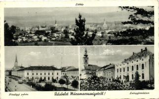 Máramarossziget, Sighetu Marmatiei; - 4 db régi képeslap / 4 old postcards