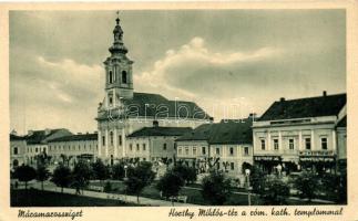 Máramarossziget, Sighetu Marmatiei; - 4 db régi képeslap / 4 old postcards