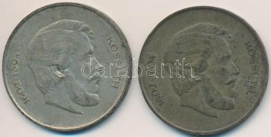 1947. 5Ft Ag "Kossuth" (2x) T:2-,3 patina