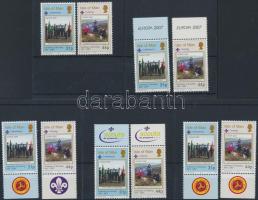 6 db cserkész igazolvány, vizi jártassági egyéb igazolvány, és 10 db cserkész témájú bélyeg / 6 scou...