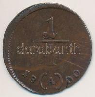 Auszria 1800A 1/4kr Cu  T:2- Austria 1800A 1/4 Kreuzer Cu C:VF