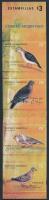Birds stamp-booklet, Madarak bélyegfüzet