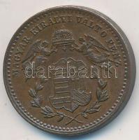 1868KB 1kr Cu "Angyalos címer" T:2