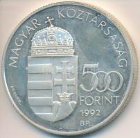 1992. 500Ft Ag "Telstar 1" T:2 (PP) Adamo EM127