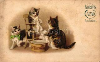 12 db RÉGI motívumlap vegyes minőségben; dombornyomott litho lapok, üdvözlő / 12 old motive cards in...