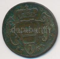 Ausztria 1765. 1pf Cu "Mária Terézia" T:2-
Austria 1765. 1 Pfennig Cu "Maria Theresi...