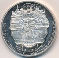 Bozó Gyula (1913-2004) / Szabó Géza (1939-) 1990. "Mátyás király halálának 500. évfordulója eml...