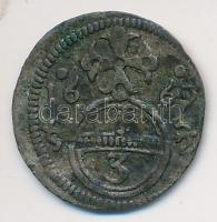 Német Államok / Szilézia / Oppeln 1669. 3pf Billon "I. Lipót" T:3  German States / Silesia / Oppeln 1669. 3 Pfennig Billon "Leopold I" C:F Krause KM# 438
