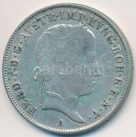 Ausztria 1848A 20kr Ag I.Ferdinánd T:2 Austria 1848A 20 Kreuzer Ag "Ferdinand I" C:XF