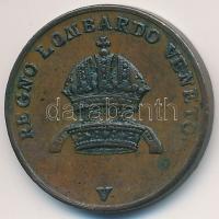 Olasz Államok / Lombardia-Velence 1822V 3c Cu T:2
Italian States / Lombardy-Venetia 1822V 3 Centesi...