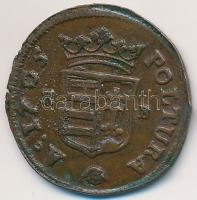 1705KB Rézpoltúra "II. Rákóczi Ferenc" (2,93g) T:2- Hungary 1705. Poltura "Francis II Rákóczi" Kremnitz (2,93g) C:VF Huszár: 1549., Unger II.: 1139.a