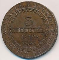 1812S 3kr Cu "I. Ferenc" T:2-