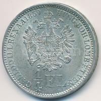 Ausztria 1859A 1/4Fl Ag "Ferenc József" T:2 kis ph. 
Austria 1859A 1/4 Florin Ag "Fr...