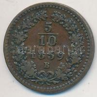 1859B 5/10kr Cu T:2,2-