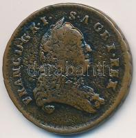 Ausztria 1764. 1/2kr Cu "Lotharingiai Ferenc" T:3  Austria 1764. 1/2 Kreuzer Cu "Franz I" C:F