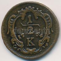 Ausztria 1764. 1/2kr Cu "Lotharingiai Ferenc" T:3 
Austria 1764. 1/2 Kreuzer Cu "Fra...