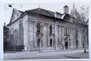 cca 1960-70 Zsinagógák szegeden, fotó, 12x18cm