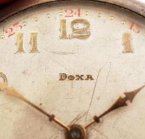 Ezüst  (Ag.) Doxa  zsebóra, jelzett, működik, bruttó:59 g