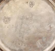 Ezüst  (Ag.) Doxa  zsebóra, jelzett, működik, bruttó:59 g