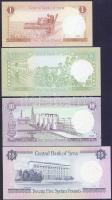 Szíria 1976-77(91). 1Pound-500Pound teljes sor 7db T:I