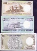 Szíria 1976-77(91). 1Pound-500Pound teljes sor 7db T:I