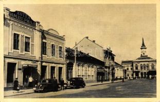Óbecse, Stari Becej; Királyi szálló / Hotel Imperial, automobiles (fa)