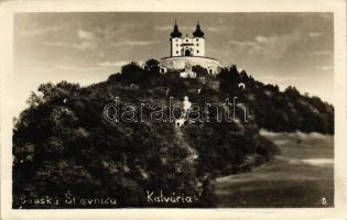 Selmecbánya, Banska Stiavnica; Kálvária / calvary, photo